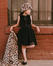 Load image into Gallery viewer, Black Tulle Bow Dress