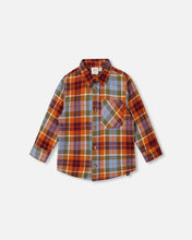 Load image into Gallery viewer, Mustard Plaid Flannel
