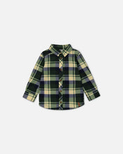 Load image into Gallery viewer, Green Plaid Fleece