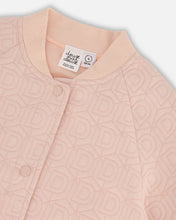 Load image into Gallery viewer, Rose Smoke Quilted Bomber