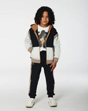 Load image into Gallery viewer, Black Mustard Zip up Set