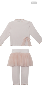 Pink ballerina, two piece set