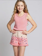 Load image into Gallery viewer, Jeweled Dip n Dye Shorts
