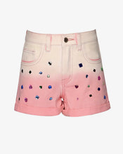 Load image into Gallery viewer, Jeweled Dip n Dye Shorts

