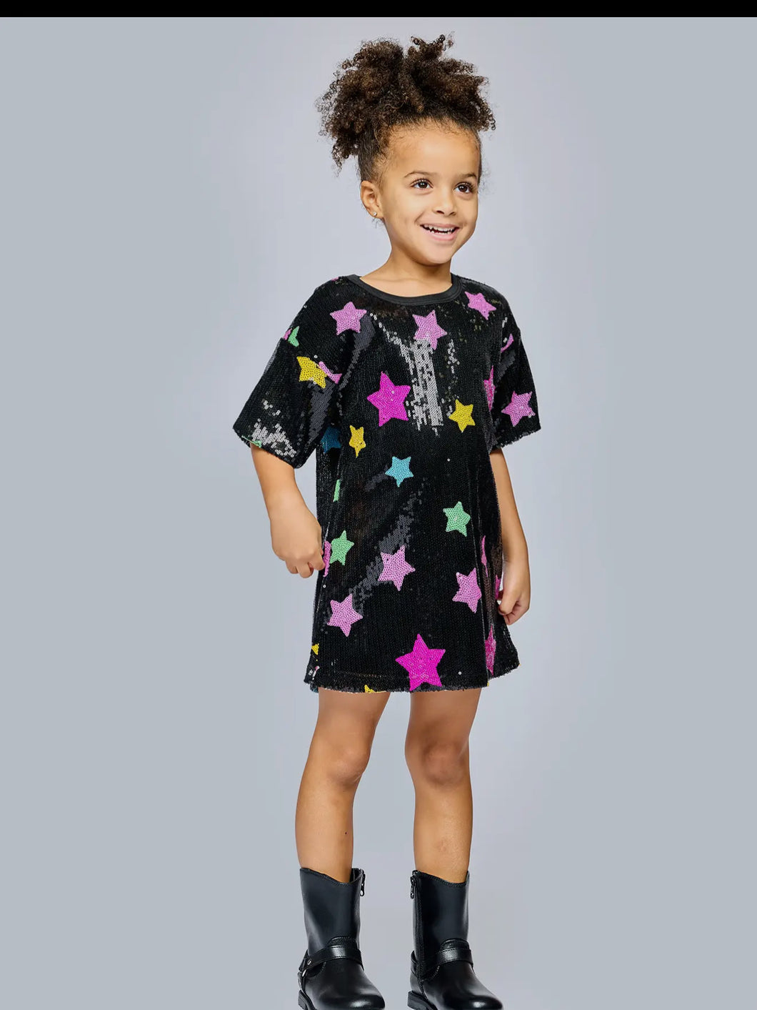 Sequin Star Dress