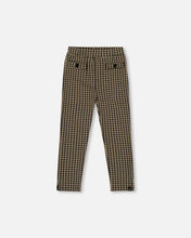 Load image into Gallery viewer, Black/Beige Checkered Pant
