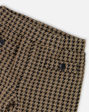 Load image into Gallery viewer, Black/Beige Checkered Pant
