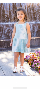 Cotton Candy Dream Dress Teal