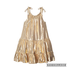 Load image into Gallery viewer, Shine Bright Gold Dress
