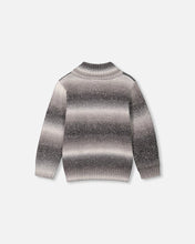 Load image into Gallery viewer, Grey Gradient Sweater
