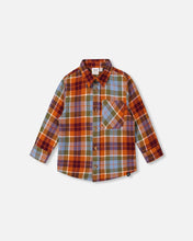 Load image into Gallery viewer, Mustard Plaid Flannel

