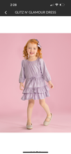 Load image into Gallery viewer, Lavender Glitz Dress
