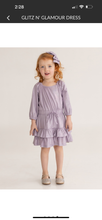 Load image into Gallery viewer, Lavender Glitz Dress
