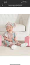 Load image into Gallery viewer, Pink Shimmer Infant Dress
