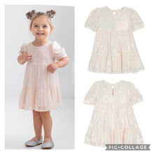 Load image into Gallery viewer, Ivory Sequin Taylor Dress
