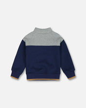 Load image into Gallery viewer, Quilted Sweater Half Zip
