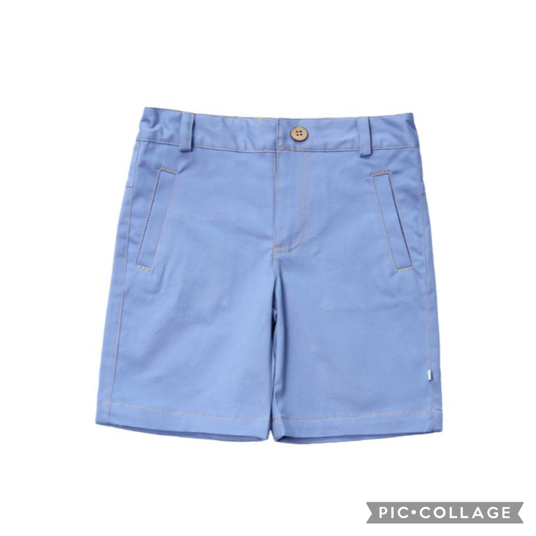 Blue Fore Axle Shorts.